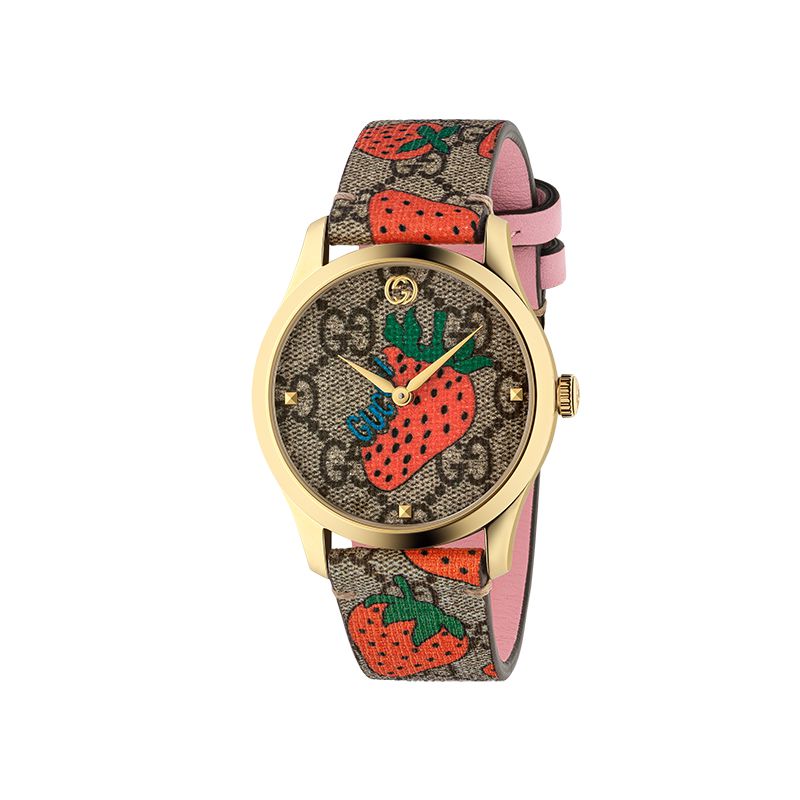 Gucci Timepieces G-Timeless Engraved YA1264133 Woman Watch