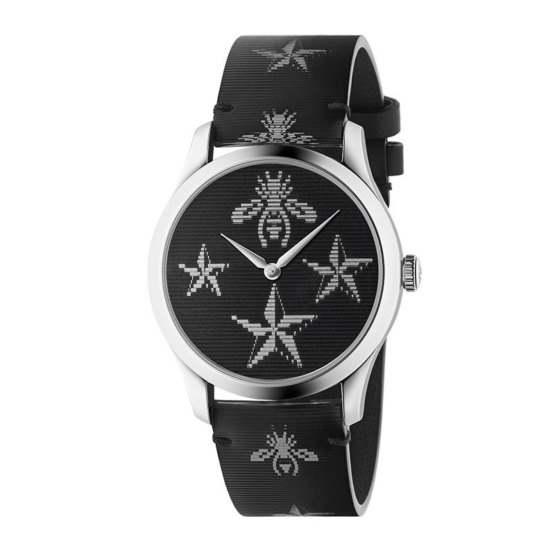 Gucci Timepieces G-Timeless Engraved YA1264105 Unisex Watch