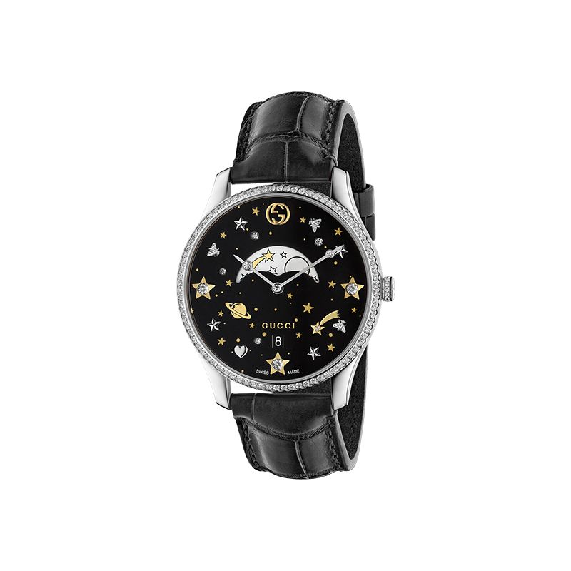 Gucci Timepieces G-Timeless Engraved YA1264103 | La Maison Monaco