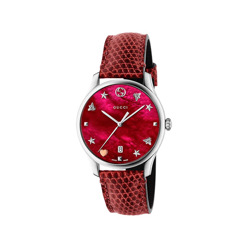 Gucci Timepieces G-Timeless Engraved YA1264041 | La Maison Monaco