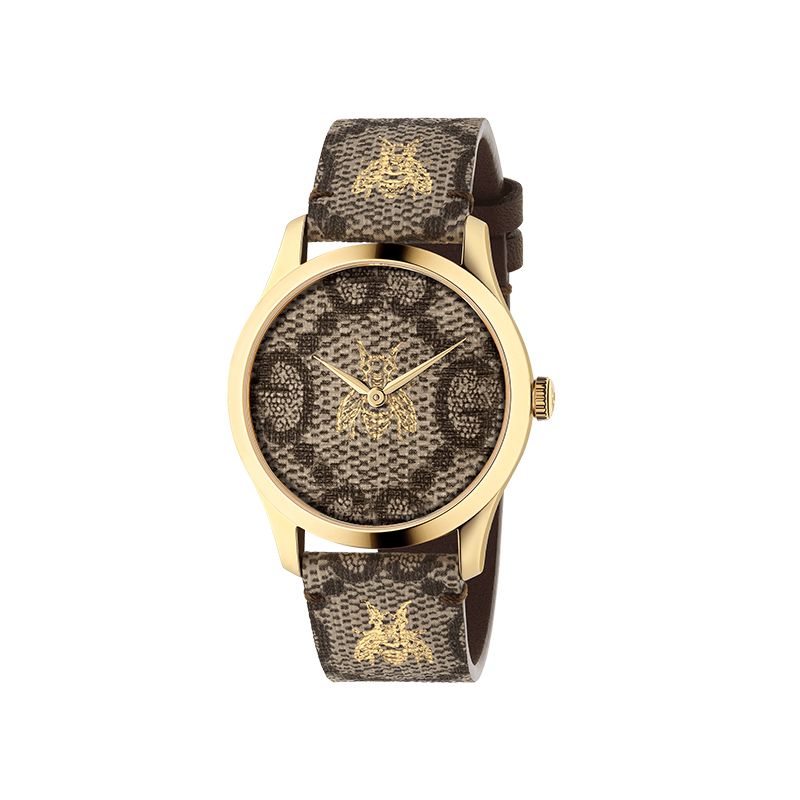 Gucci Timepieces G-Timeless Engraved YA1264068Ax Woman Watch
