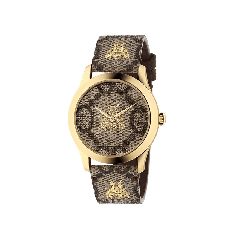 Gucci Timepieces G-Timeless Engraved YA1264068 Woman Watch