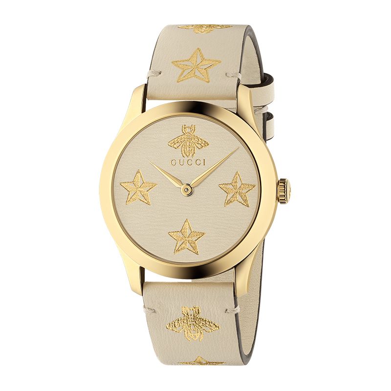 Gucci Timepieces G-Timeless Engraved YA1264096 Woman Watch