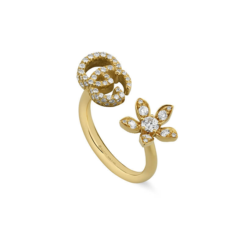 Gucci Fine Jewellery Flora YBC582019002 Fashion Ring