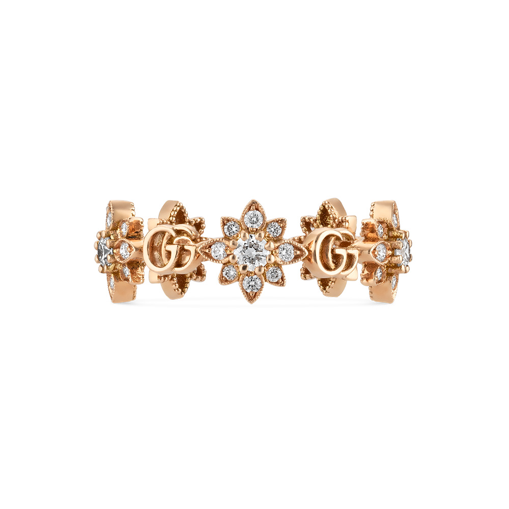 Gucci Fine Jewellery Flora YBC702391001 Fashion Ring