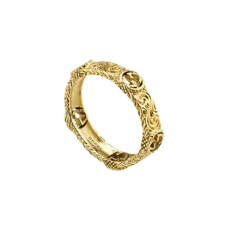 Gucci Fine Jewellery Interlocking G YBC603608001 Fashion Ring