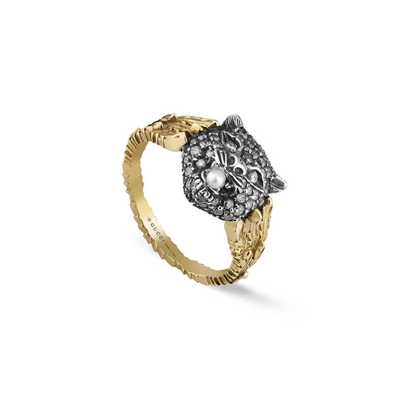 Gucci Fine Jewellery LE MARCHE' DES MERVEILLES YBC459209001 Fashion Ring