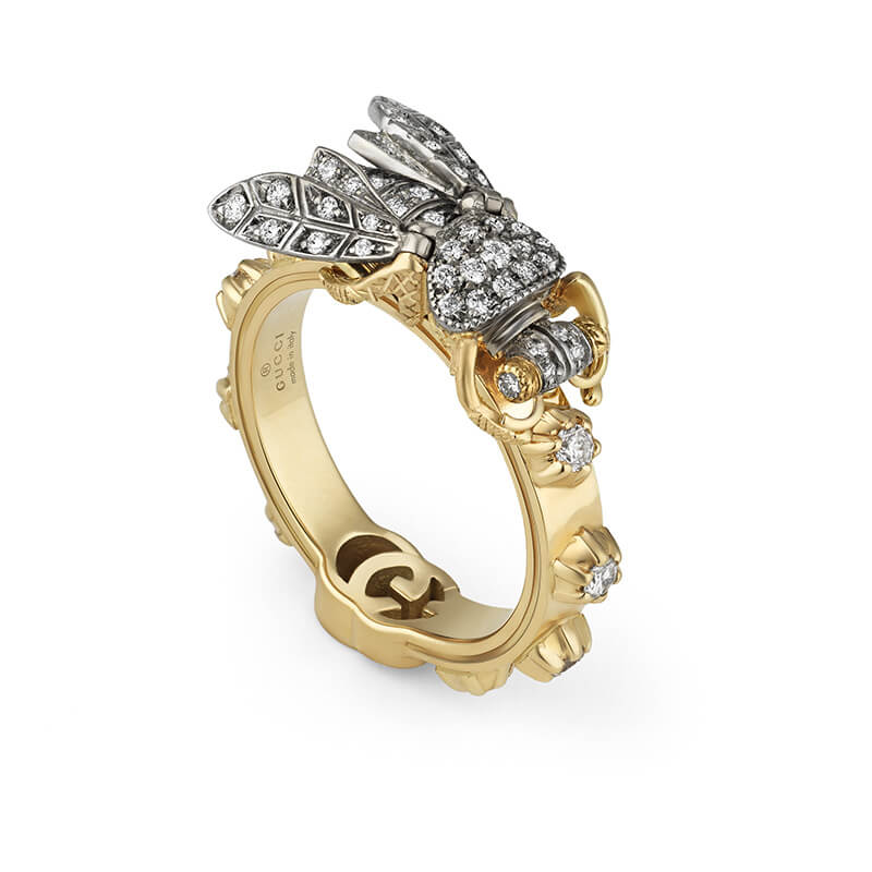Gucci Fine Jewellery LE MARCHE' DES MERVEILLES YBC554297001 Fashion Ring