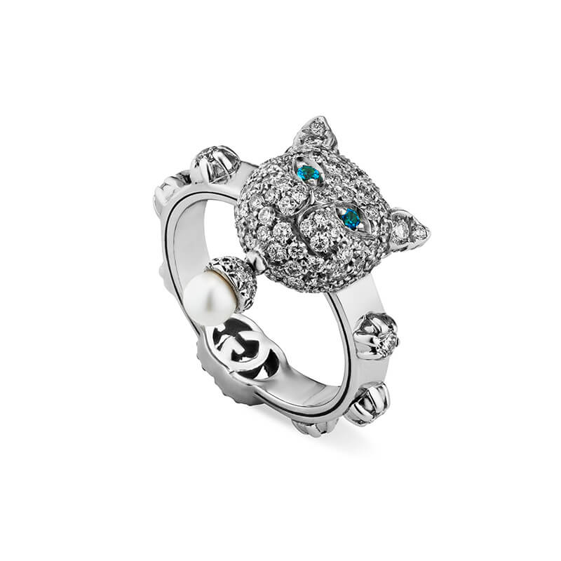 Gucci Fine Jewellery LE MARCHE' DES MERVEILLES YBC582080001 Fashion Ring