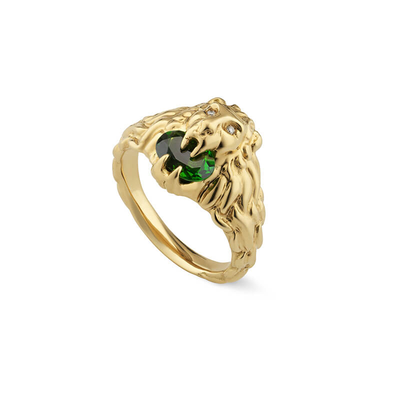 Gucci Fine Jewellery LIONHEAD YBC627134002 Fashion Ring