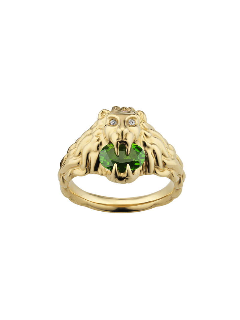 Gucci Fine Jewellery LIONHEAD YBC627134002 Fashion Ring