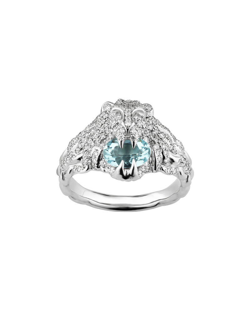 Gucci Fine Jewellery LIONHEAD YBC627658001 Fashion Ring
