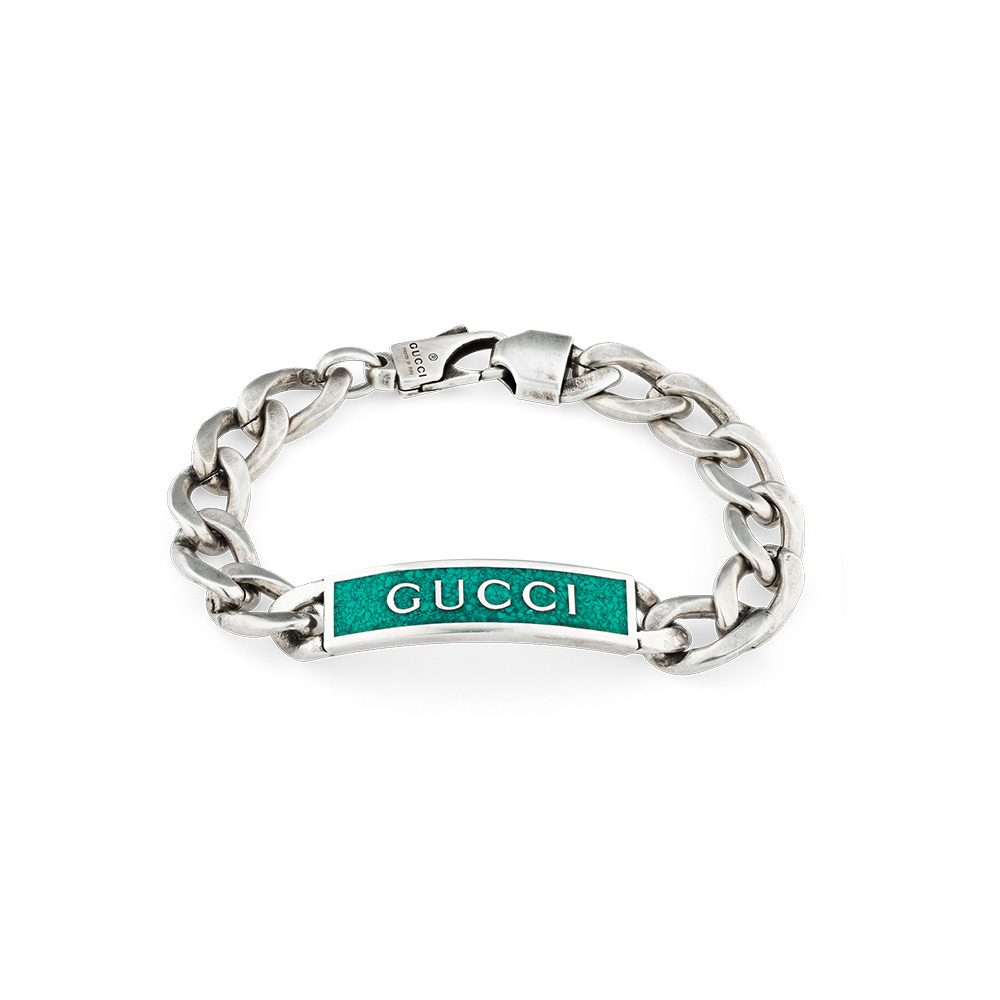 Gucci Silver GUCCI TAG YBA678712001 Bracelet